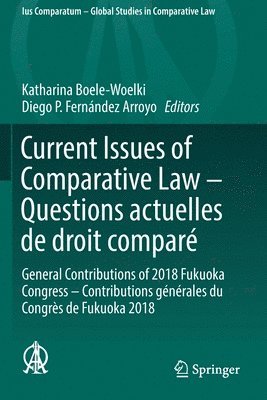 Current Issues of Comparative Law  Questions actuelles de droit compar 1