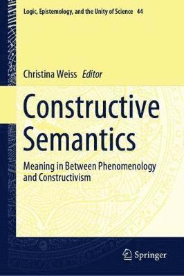 bokomslag Constructive Semantics