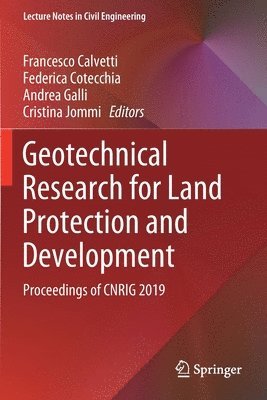 bokomslag Geotechnical Research for Land Protection and Development