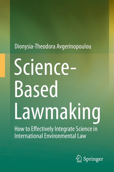 bokomslag Science-Based Lawmaking