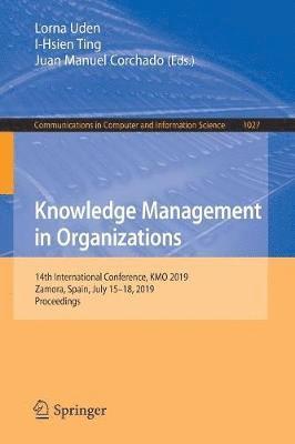 Knowledge Management in Organizations 1