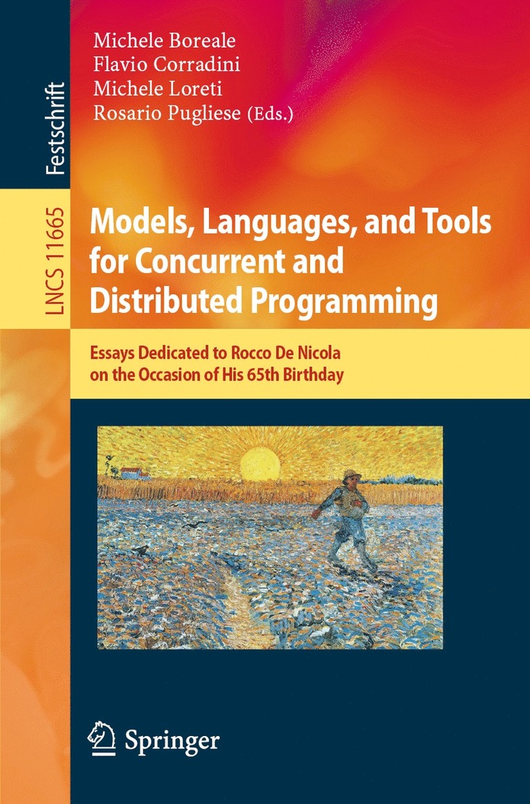 Michele Boreale, Flavio Corradini, Michele Loreti, Rosario Pugliese - Models, Languages, and Tools for Concurrent and Distributed Programming, Häftad