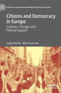 bokomslag Citizens and Democracy in Europe