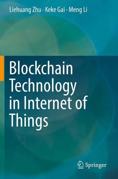 Liehuang Zhu, Keke Gai, Meng Li - Blockchain Technology in Internet of Things, Häftad