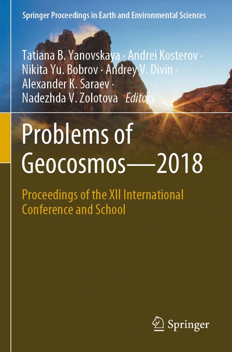 Problems of Geocosmos2018 1