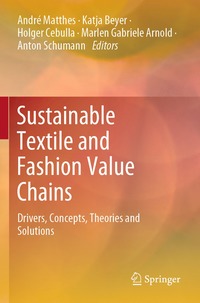 bokomslag Sustainable Textile and Fashion Value Chains