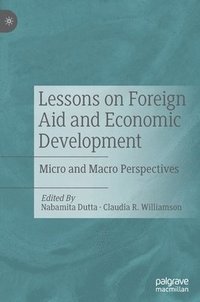 bokomslag Lessons on Foreign Aid and Economic Development