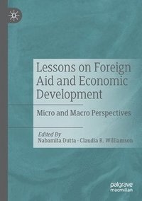 bokomslag Lessons on Foreign Aid and Economic Development