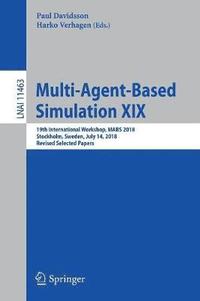 bokomslag Multi-Agent-Based Simulation XIX