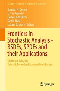 bokomslag Frontiers in Stochastic AnalysisBSDEs, SPDEs and their Applications