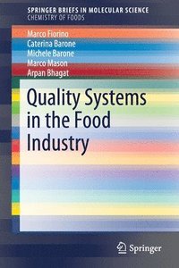 bokomslag Quality Systems in the Food Industry