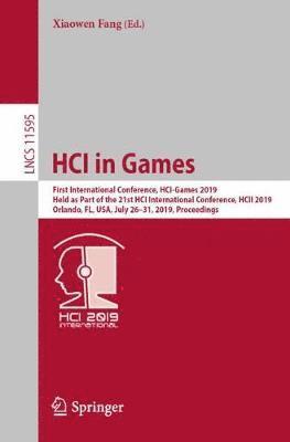 bokomslag HCI in Games