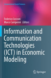 bokomslag Information and Communication Technologies (ICT) in Economic Modeling