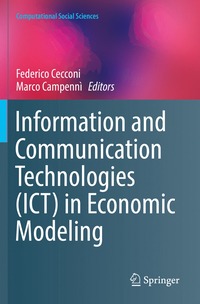 bokomslag Information and Communication Technologies (ICT) in Economic Modeling