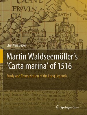 bokomslag Martin Waldseemüller's 'Carta marina' of 1516