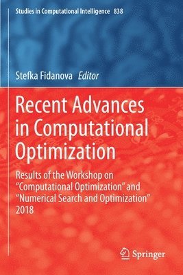 bokomslag Recent Advances in Computational Optimization