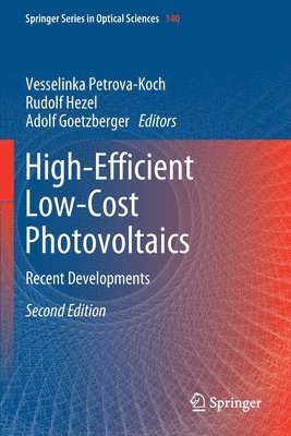 bokomslag High-Efficient Low-Cost Photovoltaics