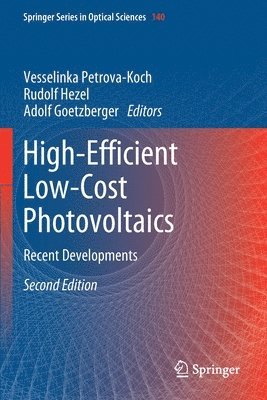 High-Efficient Low-Cost Photovoltaics 1