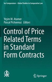 bokomslag Control of Price Related Terms in Standard Form Contracts