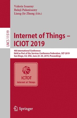 bokomslag Internet of Things - ICIOT 2019