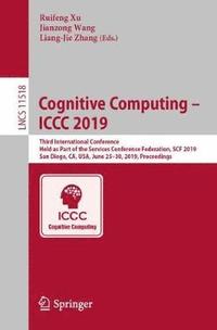 bokomslag Cognitive Computing  ICCC 2019