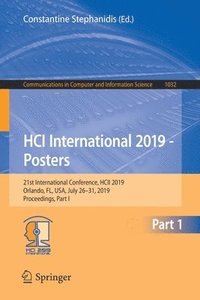 bokomslag HCI International 2019 - Posters