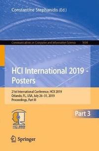 bokomslag HCI International 2019 - Posters