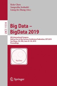 bokomslag Big Data - BigData 2019