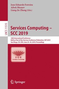 bokomslag Services Computing  SCC 2019
