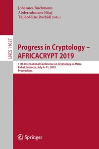 bokomslag Progress in Cryptology  AFRICACRYPT 2019