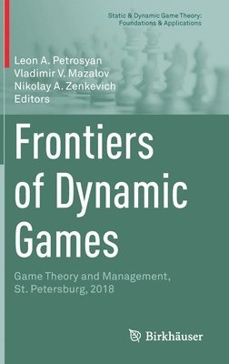 bokomslag Frontiers of Dynamic Games