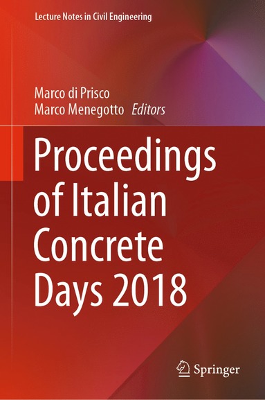 bokomslag Proceedings of Italian Concrete Days 2018