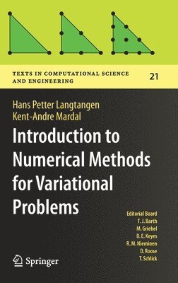 Introduction to Numerical Methods for Variational Problems 1