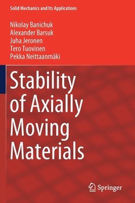 bokomslag Stability of Axially Moving Materials