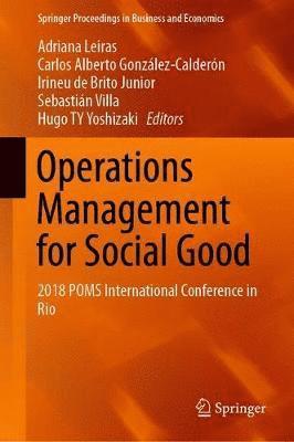 bokomslag Operations Management for Social Good