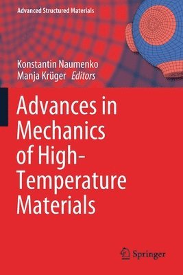 bokomslag Advances in Mechanics of High-Temperature Materials