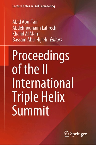 Abid Abu-Tair, Abdelmounaim Lahrech, Khalid Al Marri, Bassam Abu-Hijleh - Proceedings of the II International Triple Helix Summit, Inbunden