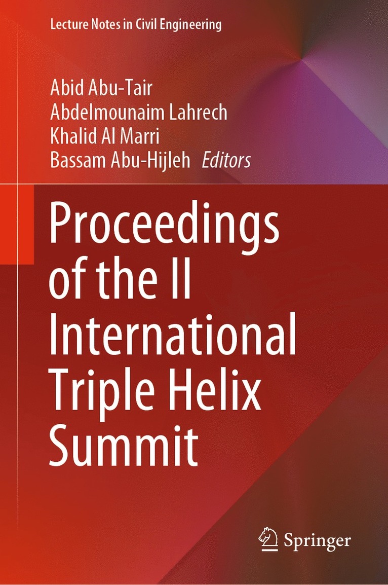 Abid Abu-Tair, Abdelmounaim Lahrech, Khalid Al Marri, Bassam Abu-Hijleh - Proceedings of the II International Triple Helix Summit, Inbunden