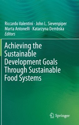 Riccardo Valentini, John L. Sievenpiper, Marta Antonelli, Katarzyna Dembska - Achieving the Sustainable Development Goals Through Sustainable Food Systems, Inbunden