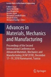 bokomslag Advances in Materials, Mechanics and Manufacturing