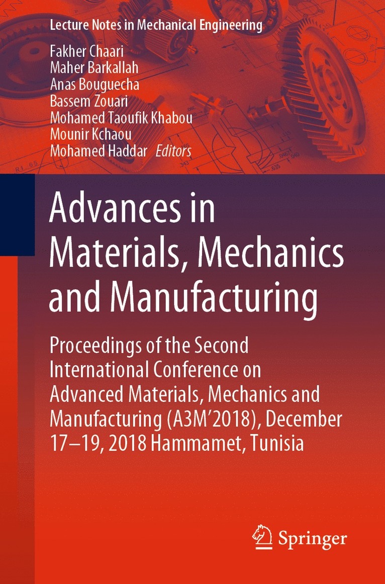 Advances in Materials, Mechanics and Manufacturing 1