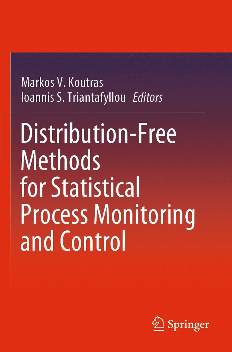 Markos V. Koutras, Ioannis S. Triantafyllou - Distribution-Free Methods for Statistical Process Monitoring and Control, Häftad