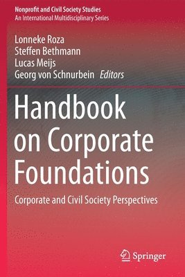 bokomslag Handbook on Corporate Foundations