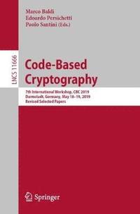 bokomslag Code-Based Cryptography