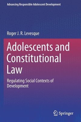 bokomslag Adolescents and Constitutional Law