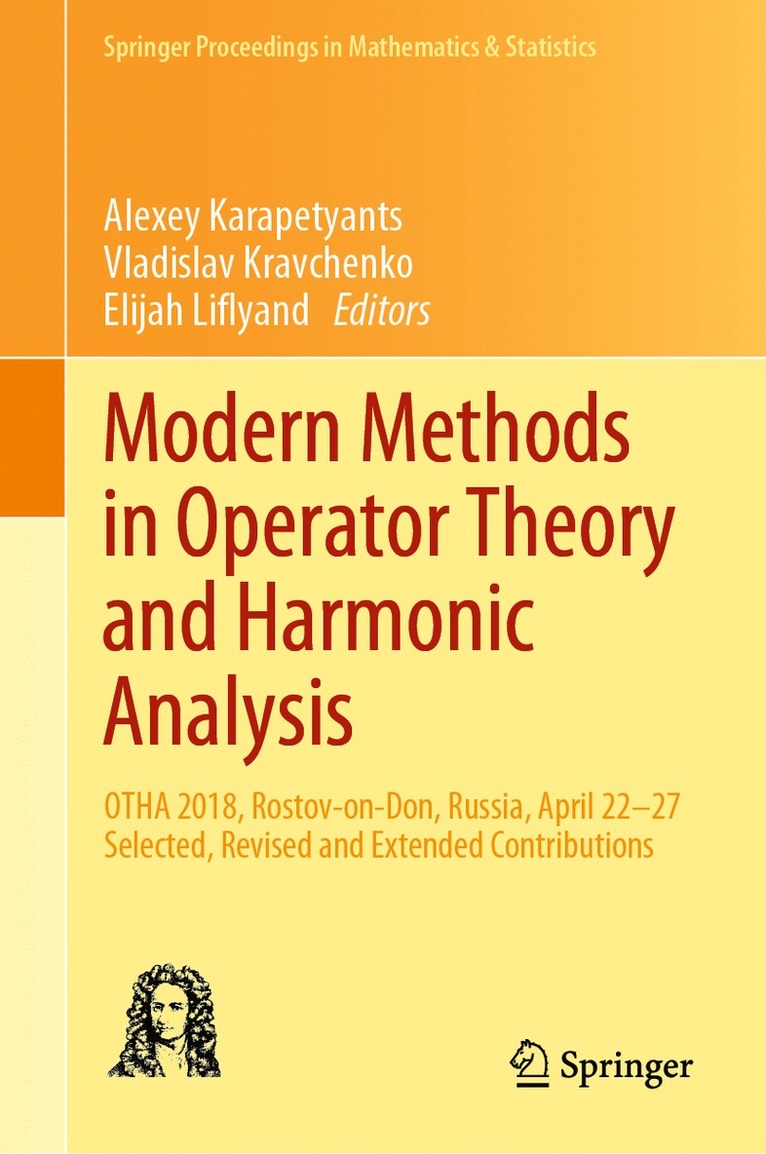 Alexey Karapetyants, Vladislav Kravchenko, Elijah Liflyand - Modern Methods in Operator Theory and Harmonic Analysis, Inbunden