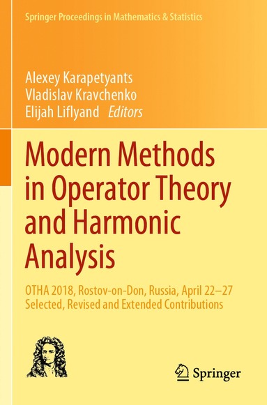 bokomslag Modern Methods in Operator Theory and Harmonic Analysis