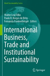 bokomslag International Business, Trade and Institutional Sustainability