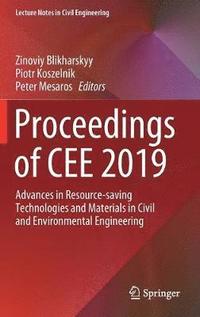 bokomslag Proceedings of CEE 2019