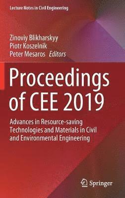 bokomslag Proceedings of CEE 2019